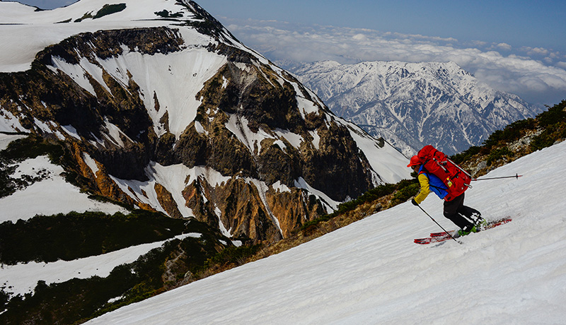 JJAPANESE haute route and FUJIYAMA Ski Descent